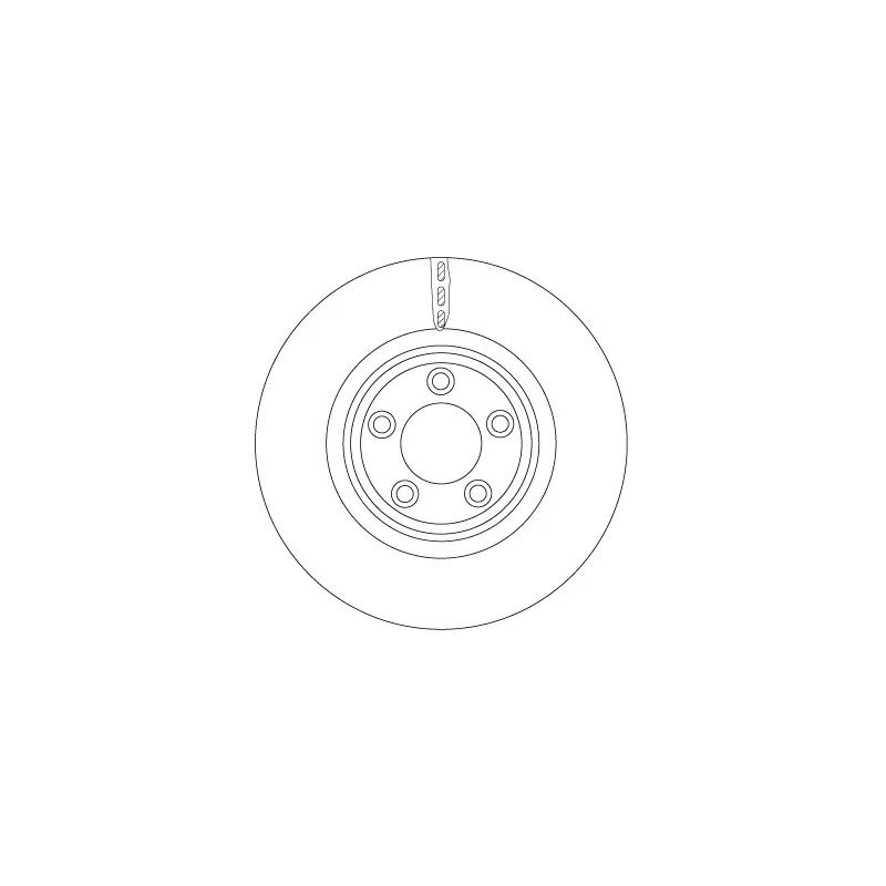 Jeu de 2 disques de frein avant TRW DF6223S