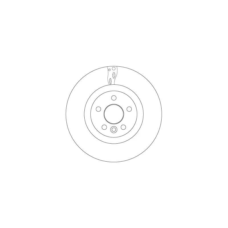 Jeu de 2 disques de frein avant TRW DF6550S