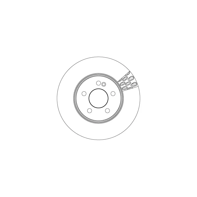 Jeu de 2 disques de frein avant TRW DF6641S
