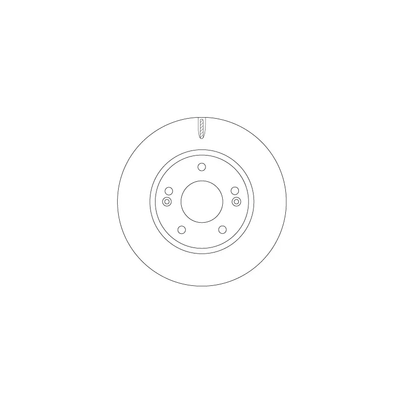 Jeu de 2 disques de frein avant TRW DF6936