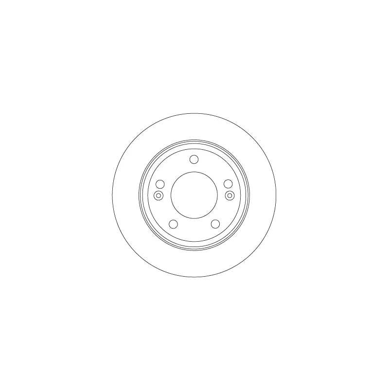 Jeu de 2 disques de frein arrière TRW DF6937