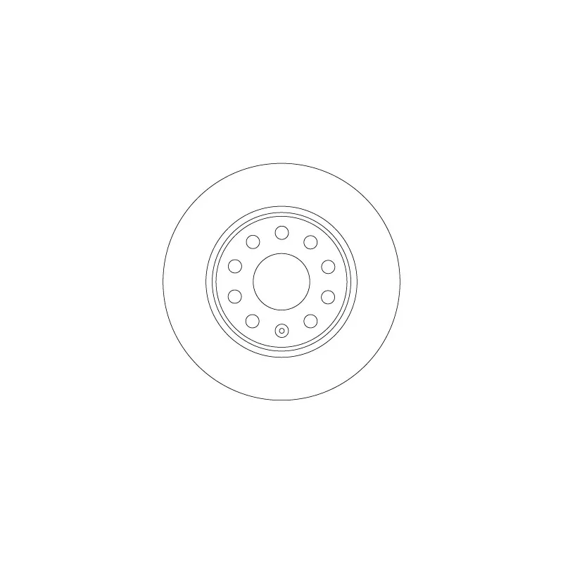Jeu de 2 disques de frein arrière TRW DF6952