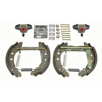 Kit de freins arrière prémontés TRW GSK1500