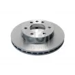 Jeu de 2 disques de frein avant FEBI BILSTEIN 27698 - Visuel 1