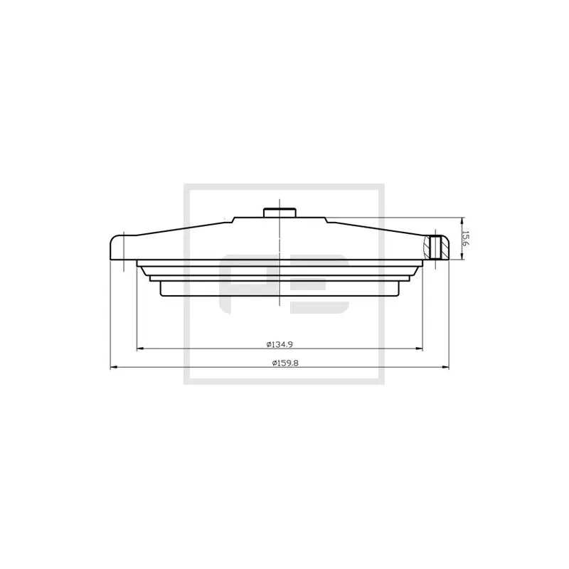 Embrayage, ventilateur de radiateur PE Automotive 010.341-00A