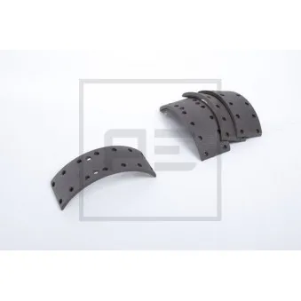 Kit de garnitures de frein, frein à tambour PE Automotive 086.165-00A
