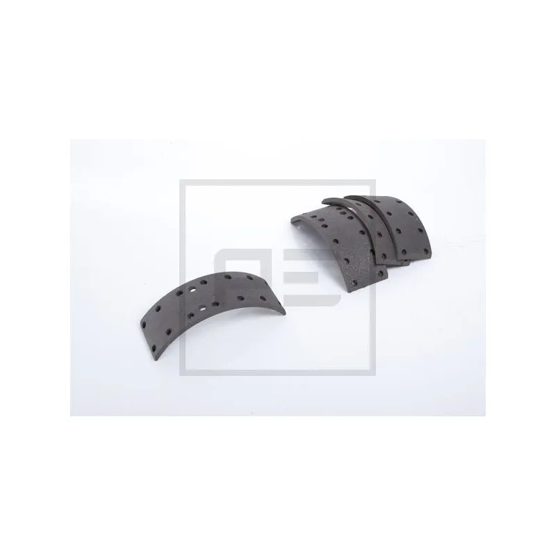 Kit de garnitures de frein, frein à tambour PE Automotive 086.165-00A