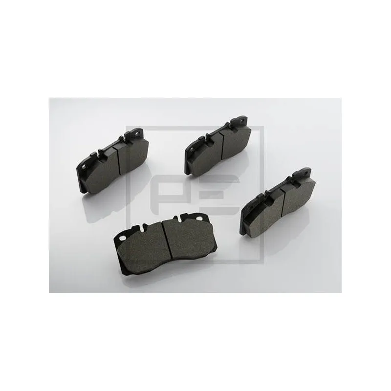 Jeu de 4 plaquettes de frein avant PE Automotive 086.315-50A
