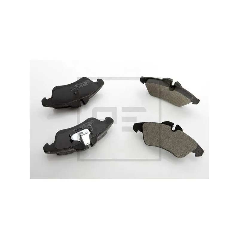Jeu de 4 plaquettes de frein avant PE Automotive 086.319-00A