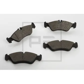 Jeu de 4 plaquettes de frein arrière PE Automotive 086.320-00A