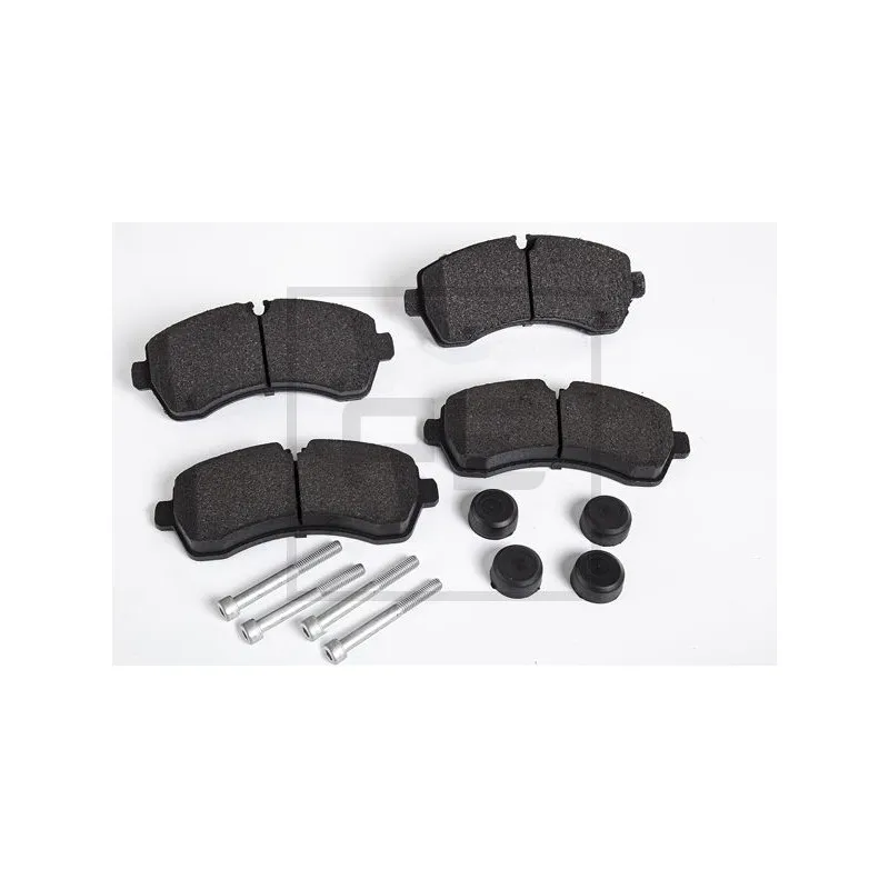 Jeu de 4 plaquettes de frein avant PE Automotive 086.339-00A