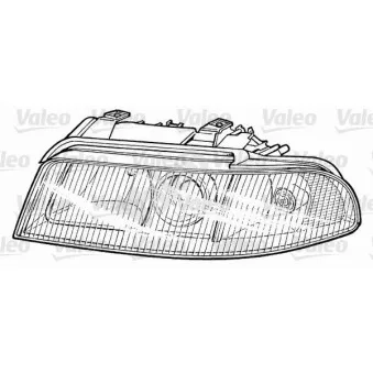 Projecteur principal VALEO 087496