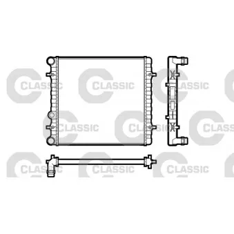 Radiateur, refroidissement du moteur VALEO 231606