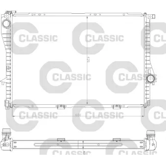 Radiateur, refroidissement du moteur VALEO 234277