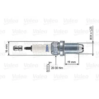 Bougie d'allumage VALEO 246850