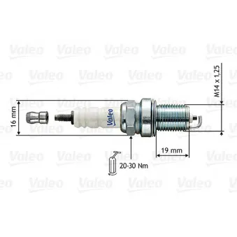 Bougie d'allumage VALEO 246853