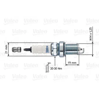 Bougie d'allumage VALEO 246856