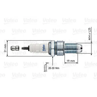 Bougie d'allumage VALEO 246859