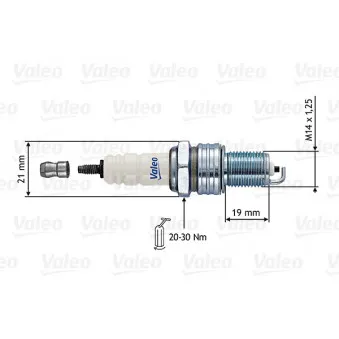 Bougie d'allumage VALEO 246860