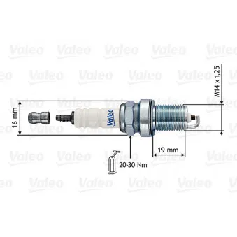 Bougie d'allumage VALEO 246870