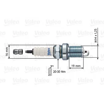 Bougie d'allumage VALEO 246871