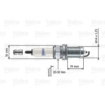 Bougie d'allumage VALEO 246873