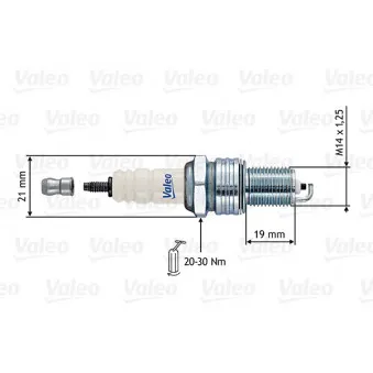 Bougie d'allumage VALEO 246874