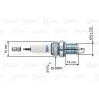 Bougie d'allumage VALEO 246884 - Visuel 1