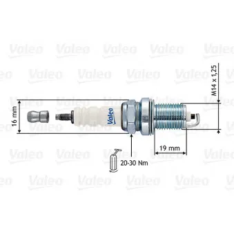 Bougie d'allumage VALEO 246884