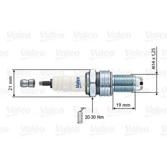 Bougie d'allumage VALEO 246887