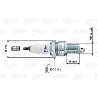 Bougie d'allumage VALEO 246894