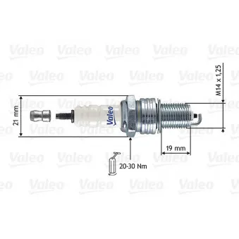 Bougie d'allumage VALEO 246896