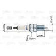 Bougie d'allumage VALEO 246899 - Visuel 1