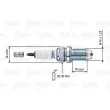 Bougie d'allumage VALEO 246901 - Visuel 1