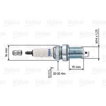 Bougie d'allumage VALEO 246903