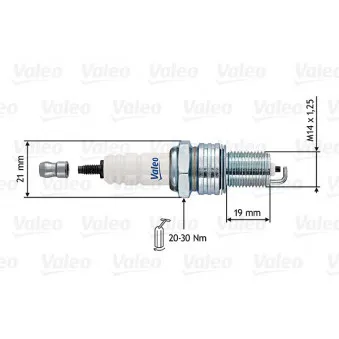 Bougie d'allumage VALEO 246908