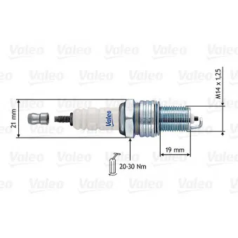 Bougie d'allumage VALEO 246912
