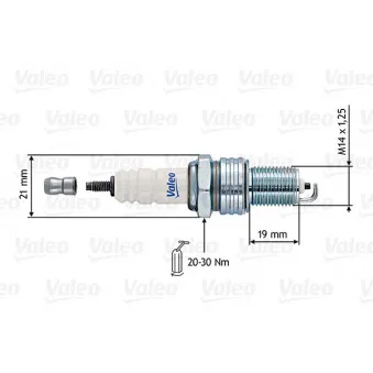 Bougie d'allumage VALEO 246915
