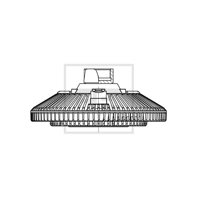Embrayage, ventilateur de radiateur PE Automotive 250.156-00A