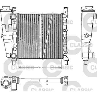 Radiateur, refroidissement du moteur VALEO 311385