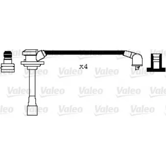Kit de câbles d'allumage VALEO 346000