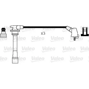 Kit de câbles d'allumage VALEO 346002