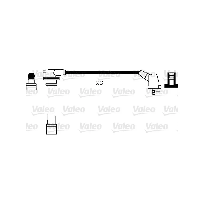 Kit de câbles d'allumage VALEO 346002