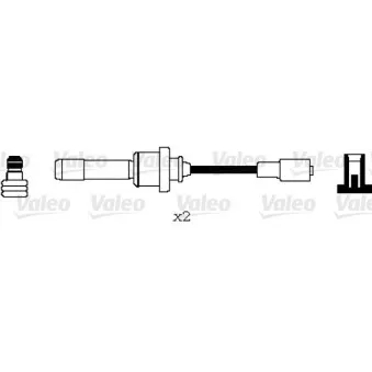 Kit de câbles d'allumage VALEO 346004