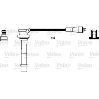 Kit de câbles d'allumage VALEO 346005