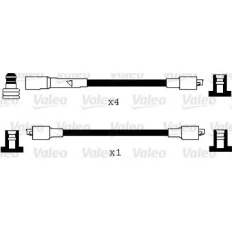 Kit de câbles d'allumage VALEO 346016