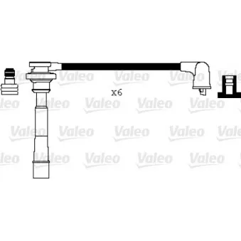 Kit de câbles d'allumage VALEO 346019