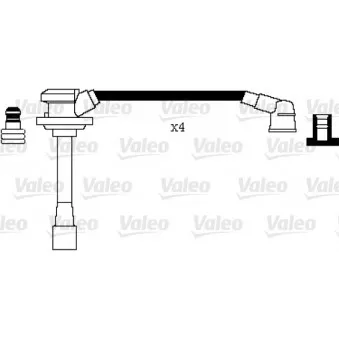Kit de câbles d'allumage VALEO 346025