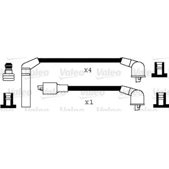 Kit de câbles d'allumage VALEO 346027