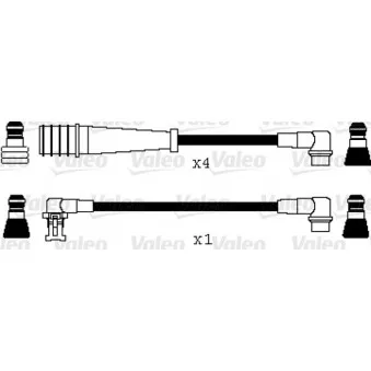 Kit de câbles d'allumage VALEO 346031